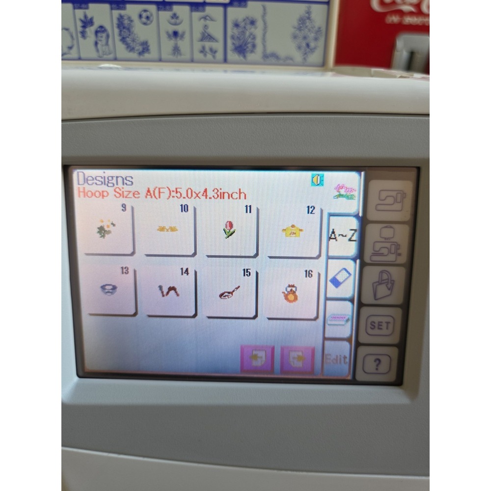 Janome Memory Craft 9700 Computerized Sewing Embroidery Machine With Hoops - Picture 13 of 16